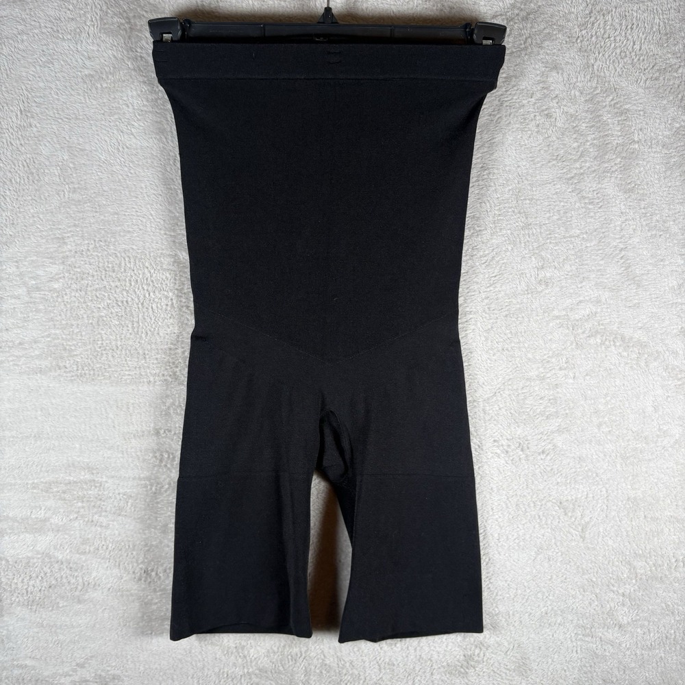 SPANX High Waist Girl Short Thigh Shaper Slimmer‎ Shapewear Size XL Black